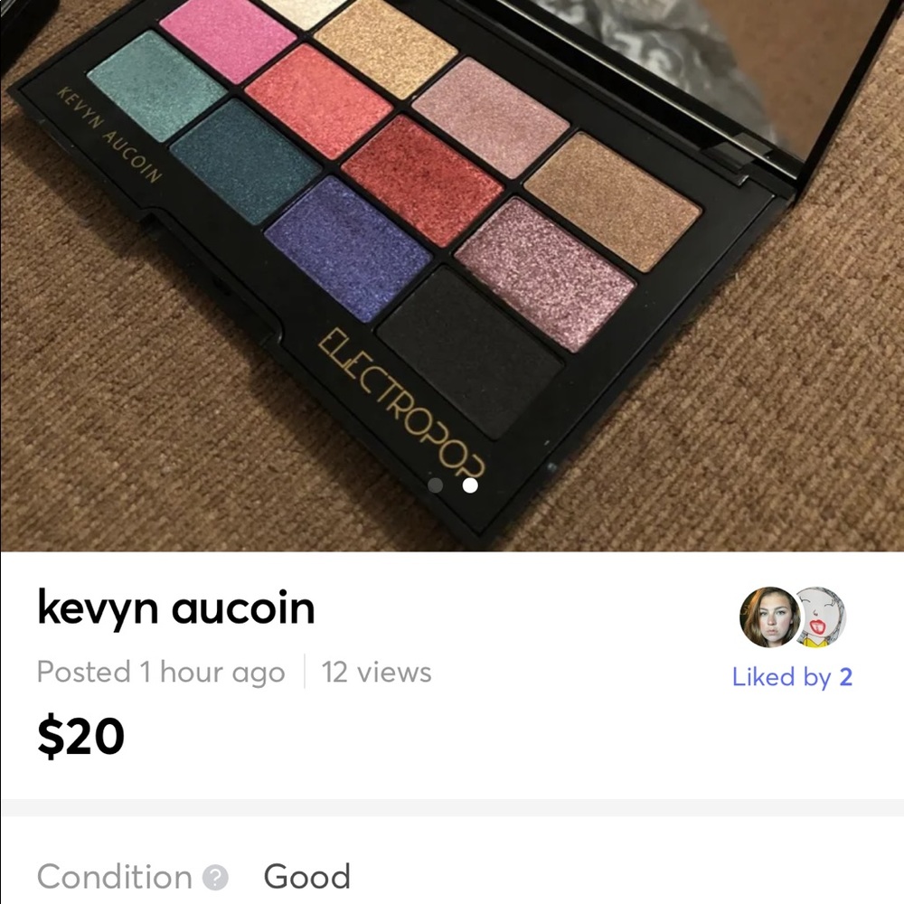 Kevin aucoin eyeshadow palette